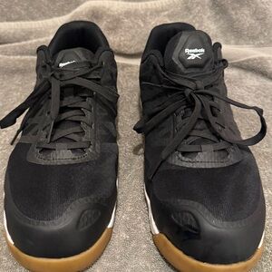 Reebok Black Sneakers with Gum Sole